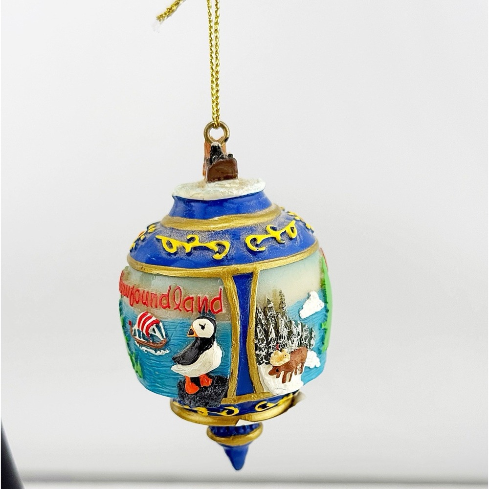 Vintage 2000's J.C. Richard's Newfoundland Christmas Ornament